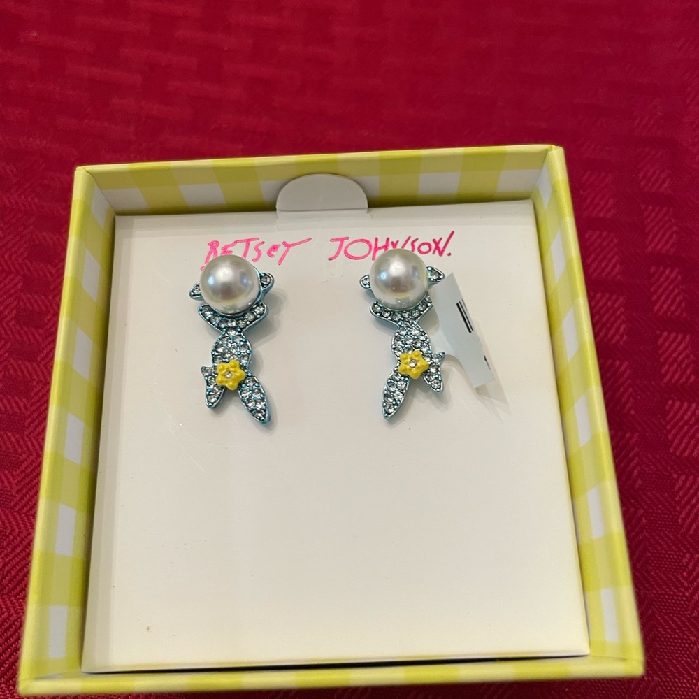 Betsey Johnson earrings